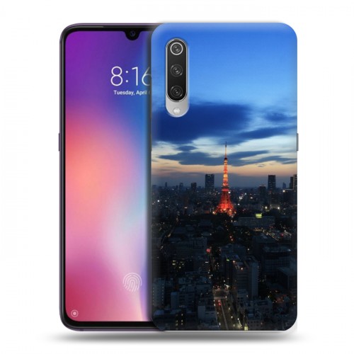 Дизайнерский силиконовый с усиленными углами чехол для Xiaomi Mi9 Токио