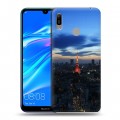 Дизайнерский пластиковый чехол для Huawei Y6 (2019) Токио