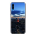 Дизайнерский силиконовый с усиленными углами чехол для Samsung Galaxy A50 Токио