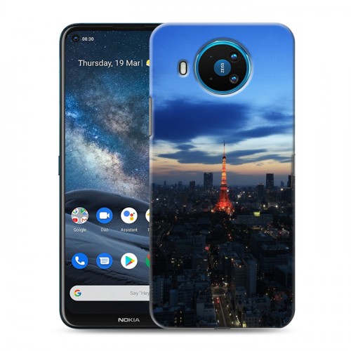 Дизайнерский силиконовый чехол для Nokia 8.3 Токио