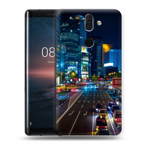 Дизайнерский пластиковый чехол для Nokia 8 Sirocco Токио