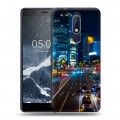 Дизайнерский пластиковый чехол для Nokia 5.1 Токио