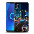 Дизайнерский силиконовый чехол для Alcatel 5V Токио