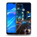 Дизайнерский пластиковый чехол для Huawei Y6 (2019) Токио