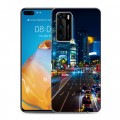 Дизайнерский пластиковый чехол для Huawei P40 Токио