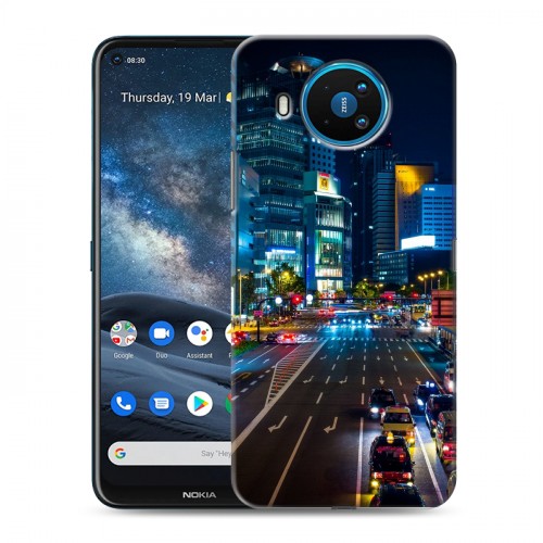 Дизайнерский силиконовый чехол для Nokia 8.3 Токио