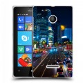 Дизайнерский пластиковый чехол для Microsoft Lumia 435 Токио