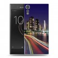 Дизайнерский пластиковый чехол для Sony Xperia XZs Токио