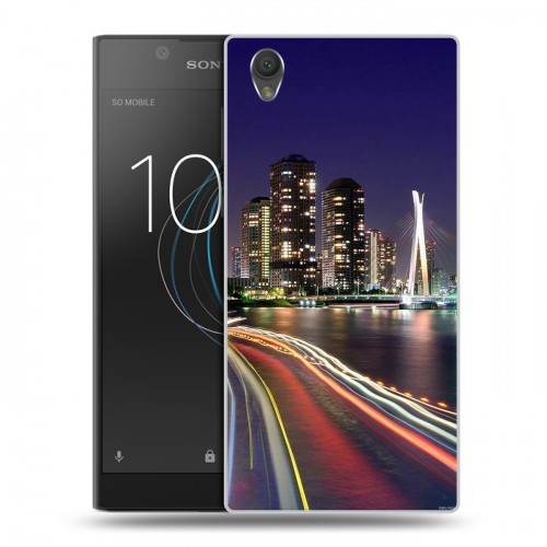 Дизайнерский пластиковый чехол для Sony Xperia L1 Токио