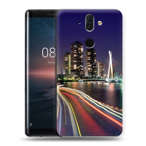 Дизайнерский силиконовый чехол для Nokia 8 Sirocco Токио