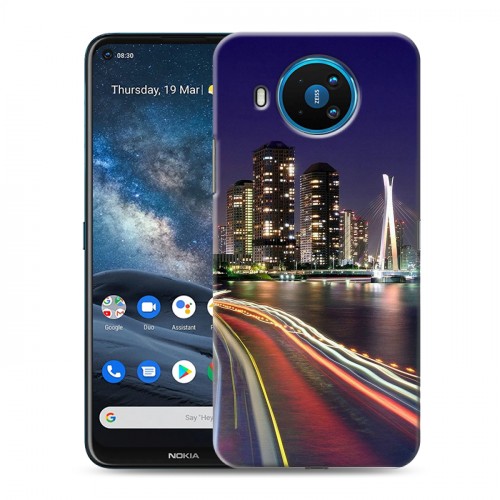 Дизайнерский силиконовый чехол для Nokia 8.3 Токио