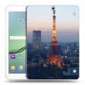 Дизайнерский силиконовый чехол для Samsung Galaxy Tab S2 9.7 Токио
