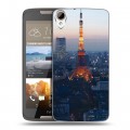 Дизайнерский силиконовый чехол для HTC Desire 828 Токио