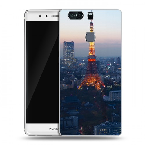 Дизайнерский пластиковый чехол для Huawei P9 Plus Токио