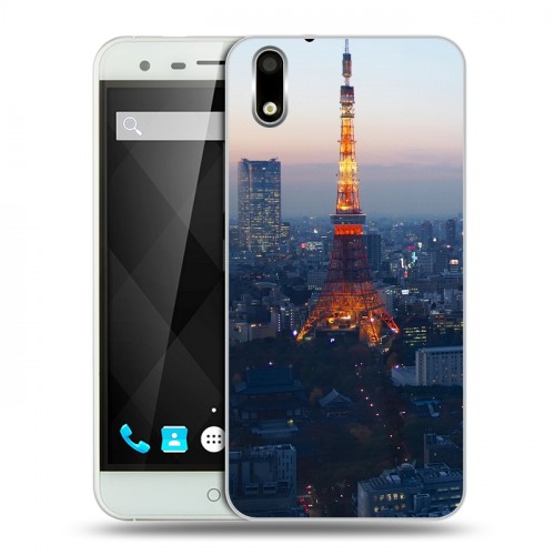 Дизайнерский пластиковый чехол для Ulefone Paris Токио