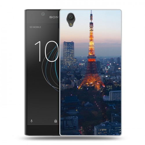 Дизайнерский пластиковый чехол для Sony Xperia L1 Токио