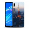 Дизайнерский пластиковый чехол для Huawei Y6 (2019) Токио