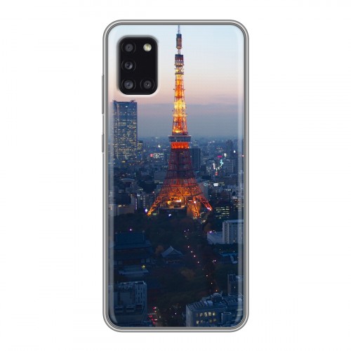 Дизайнерский силиконовый чехол для Samsung Galaxy A31 Токио