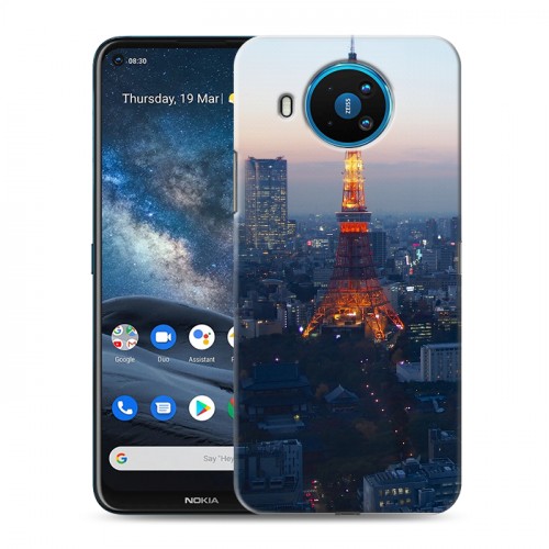 Дизайнерский силиконовый чехол для Nokia 8.3 Токио