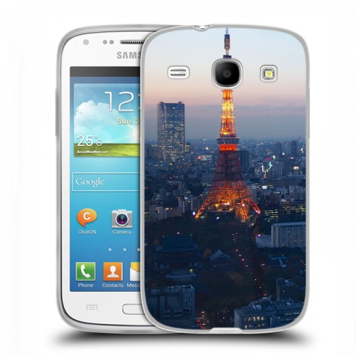 Дизайнерский пластиковый чехол для Samsung Galaxy Core Токио
