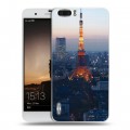 Дизайнерский пластиковый чехол для Huawei Honor 6 Plus Токио