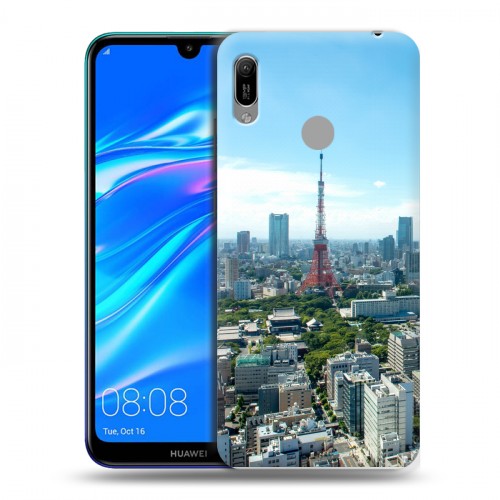 Дизайнерский пластиковый чехол для Huawei Y6 (2019) Токио