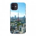 Дизайнерский силиконовый чехол для Iphone 12 Токио