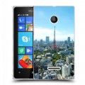 Дизайнерский пластиковый чехол для Microsoft Lumia 435 Токио