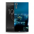 Дизайнерский пластиковый чехол для Sony Xperia XZs Токио