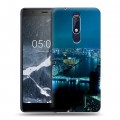 Дизайнерский пластиковый чехол для Nokia 5.1 Токио