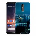 Дизайнерский силиконовый чехол для Nokia 3.2 Токио