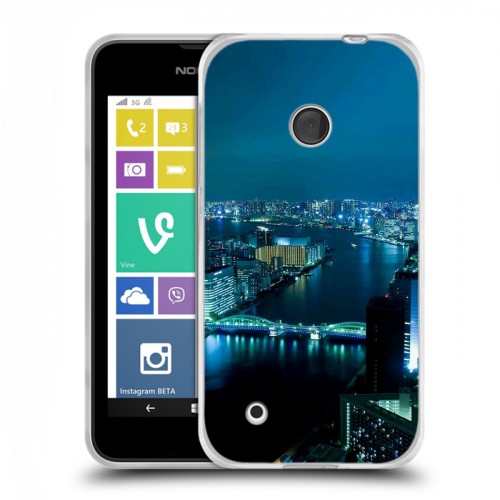 Дизайнерский пластиковый чехол для Nokia Lumia 530 Токио