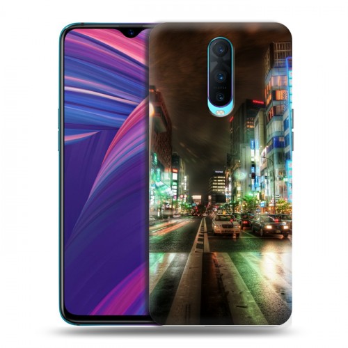 Дизайнерский пластиковый чехол для OPPO RX17 Pro Токио