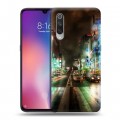 Дизайнерский силиконовый с усиленными углами чехол для Xiaomi Mi9 Токио