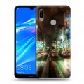 Дизайнерский пластиковый чехол для Huawei Y6 (2019) Токио