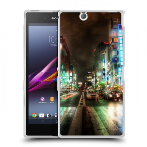 Дизайнерский пластиковый чехол для Sony Xperia Z Ultra  Токио