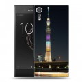 Дизайнерский пластиковый чехол для Sony Xperia XZs Токио