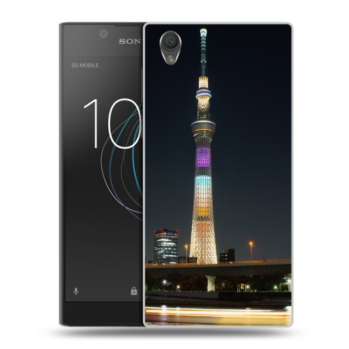 Дизайнерский пластиковый чехол для Sony Xperia L1 Токио