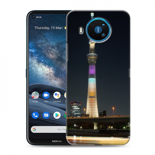 Дизайнерский силиконовый чехол для Nokia 8.3 Токио