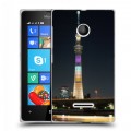 Дизайнерский пластиковый чехол для Microsoft Lumia 435 Токио