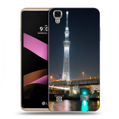 Дизайнерский силиконовый чехол для LG X Style Токио