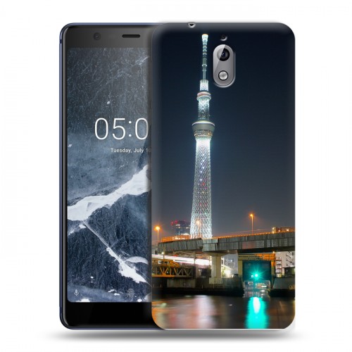 Дизайнерский силиконовый чехол для Nokia 3.1 Токио