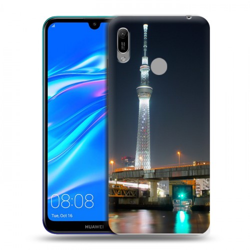 Дизайнерский пластиковый чехол для Huawei Y6 (2019) Токио