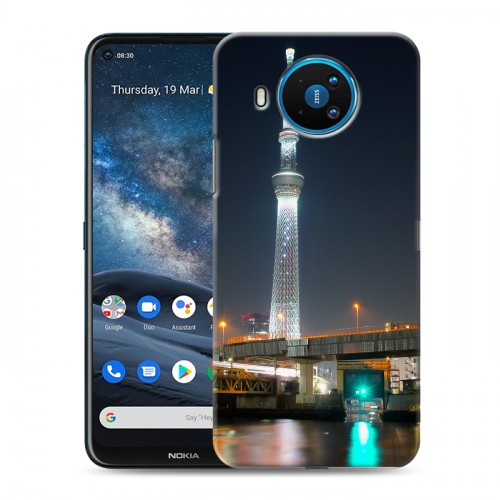 Дизайнерский силиконовый чехол для Nokia 8.3 Токио