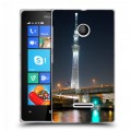 Дизайнерский пластиковый чехол для Microsoft Lumia 435 Токио