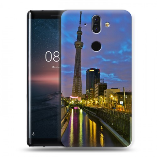 Дизайнерский силиконовый чехол для Nokia 8 Sirocco Токио