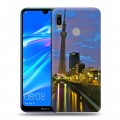 Дизайнерский пластиковый чехол для Huawei Y6 (2019) Токио