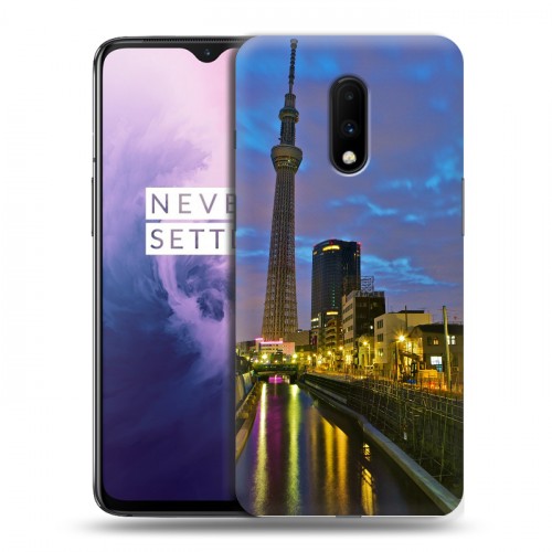 Дизайнерский пластиковый чехол для OnePlus 7 Токио