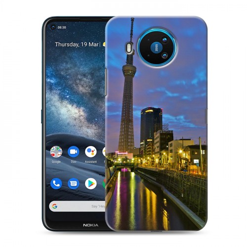 Дизайнерский силиконовый чехол для Nokia 8.3 Токио