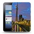 Дизайнерский силиконовый чехол для Samsung Galaxy Tab 2 7.0 Токио
